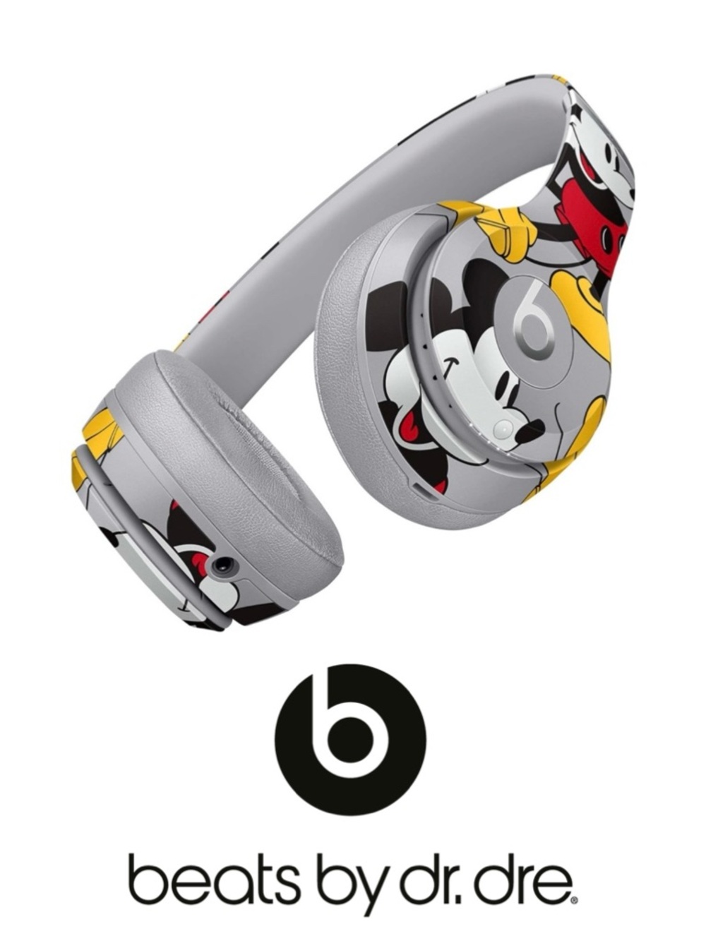 Beats Dr Dre Solo3 🎶Mickey 90th Anniv Limited Edition Headphones, 💯Authentic